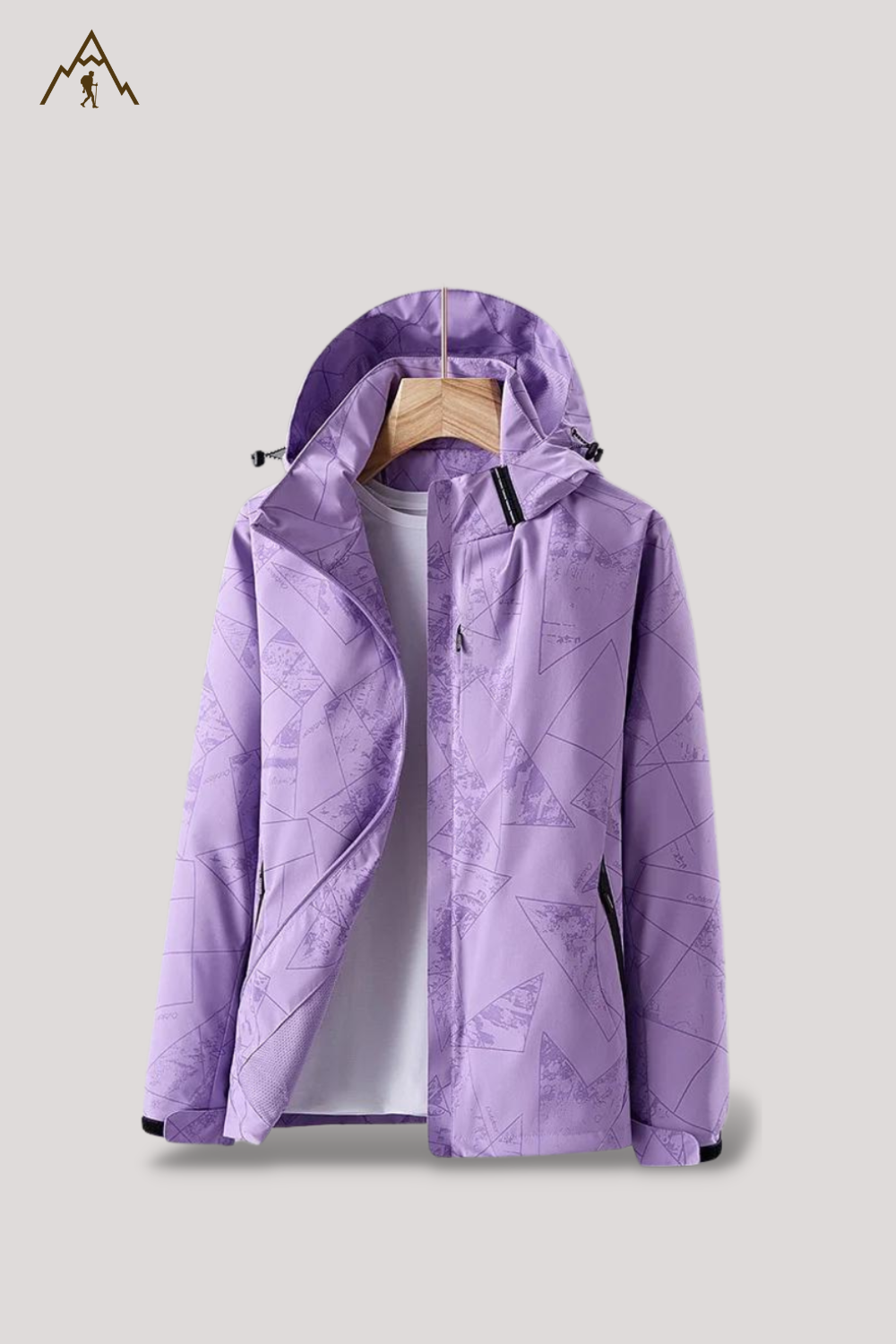 Blouson Imperméable Coupe Vent Femme